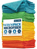 10/20/30 Pieces/Pack Multi-Color Cleaning Microfiber Towel Set - Various Quantities To Choose From, Kitchen, Bathroom, Home, Housewares